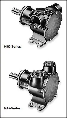 bombas jabsco serie 6400 7420 cat mtu cummins