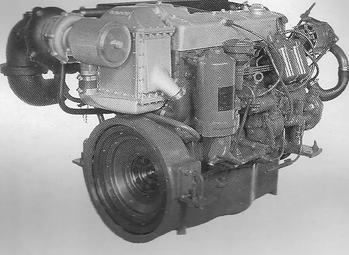 Motor Mercedes marinizado