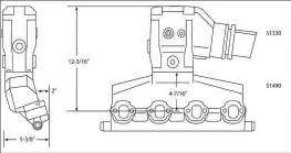 MUFLA VOLVO SB KIT FORD ESPEC
