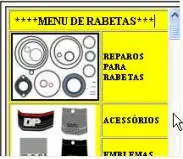 SCREEN MENU RABETAS