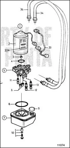 volvo trim dp d1 fig 11074